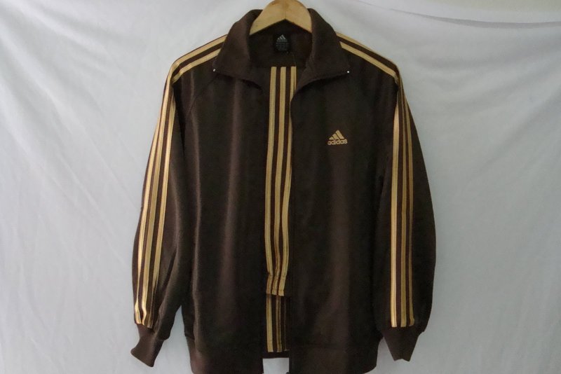 veste adidas femme noir et or