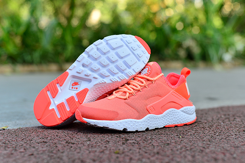 huarache blanche orange