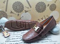 HERMES Shoes Hombre,2018s chaussures hermes hommes pas cher tentation paris france alligator brun brun